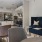 a living room with a couch and chairs